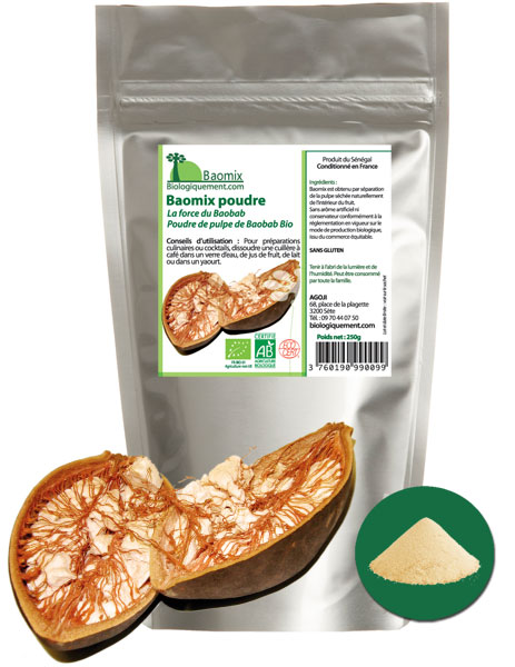 Baomix the baobab fruit pulp