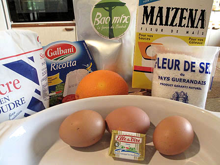 Recette du moelleux à la Ricotta et au Baomix, pulpe de fruit de baobab biologique antioxydante