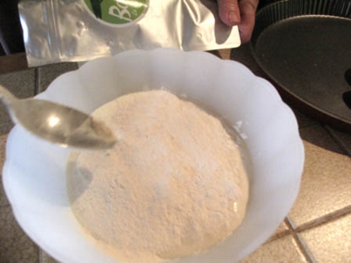 Quiche Poireaux au Baomix, pulpe de baobab biologique