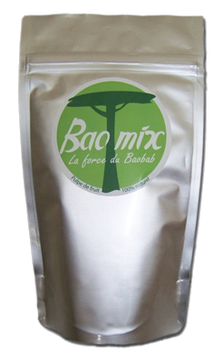Baomix « la force du Baobab », la pulpe de fruit du Baobab biologique