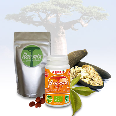 Pulpe de fruit de Baobab bio